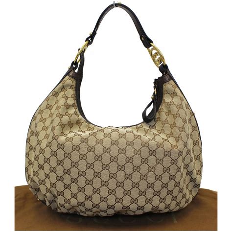 gucci gg signature hobo shoulder bag|Gucci hobo bags outlet.